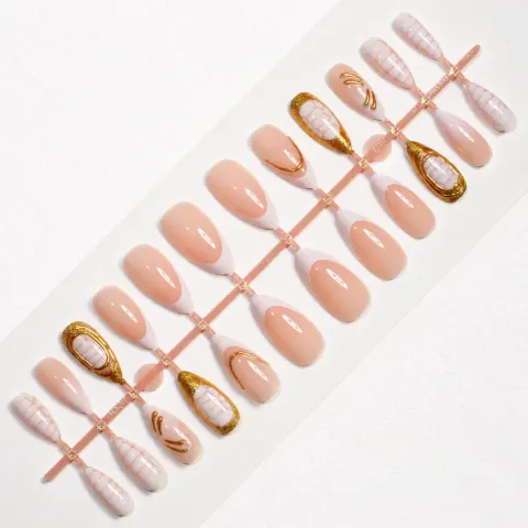 ABS 穿戴甲 NY-JQ126 / Press-On Nails NY-JQ126；细节图 5 · Detail View 5